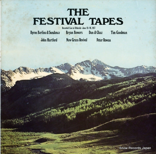 V/A the festival tapes records live in telluride-june 25-26 1977 FF-068