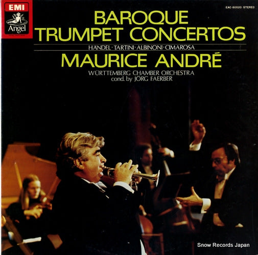 ANDRE, MAURICE baroque trumpet concertos EAC-80520