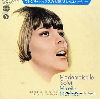 MATHIEU, MIREILLE mademoiselle soleil UXW-1004V