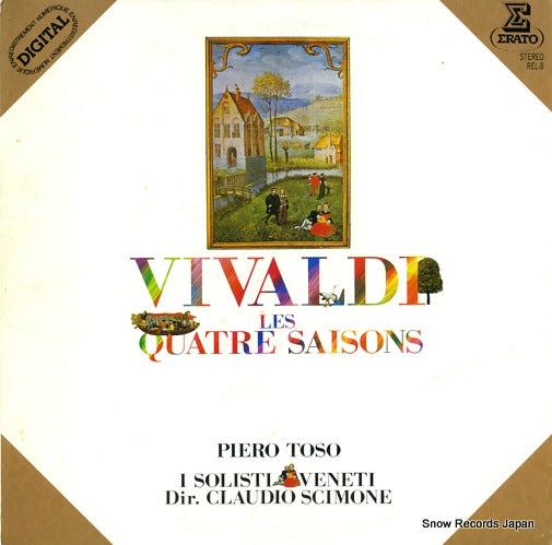TOSO, PIERO vivaldi; les quatre saisons REL-8