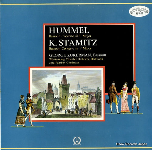 ZUKERMAN, GEORGE hummel; bassoon concerto in f major H-6006V