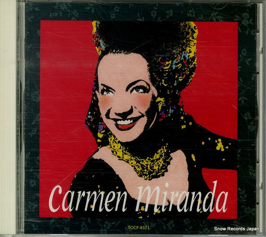MIRANDA, CARMEN carmen miranda TOCP-8571