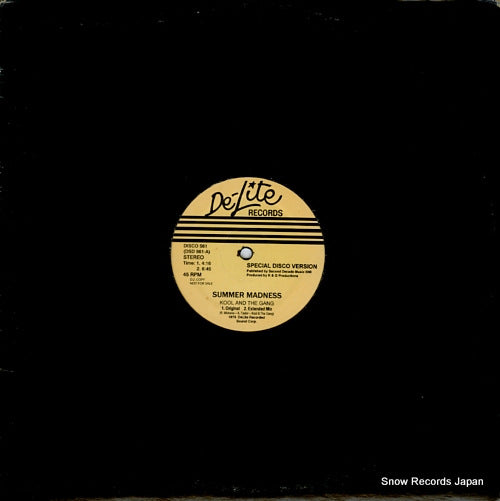 KOOL AND THE GANG summer madness DSD561