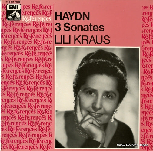 KRAUS, LILI haydn; 3 sonates 2C051-73088