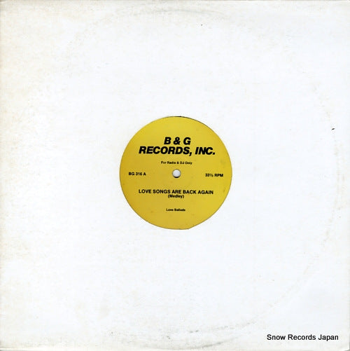 BAND OF GOLD / THE MAIN INGREDIENT love songs are back again / you've been my inspiration BG316