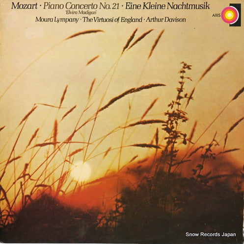 LYMPANY, MOURA mozart; piano concerto no.21 AXIS7013