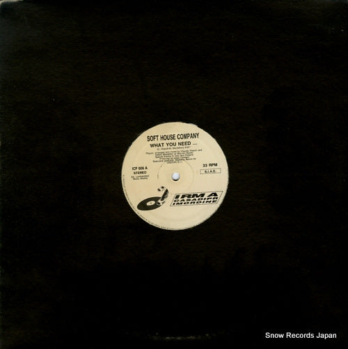 SOFT HOUSE COMPANY what you need... / ...a little piano ICP006