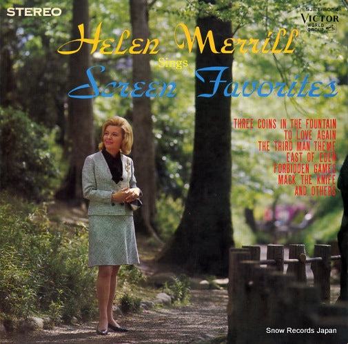 MERRILL, HELEN sings screen favorites SJET-8054