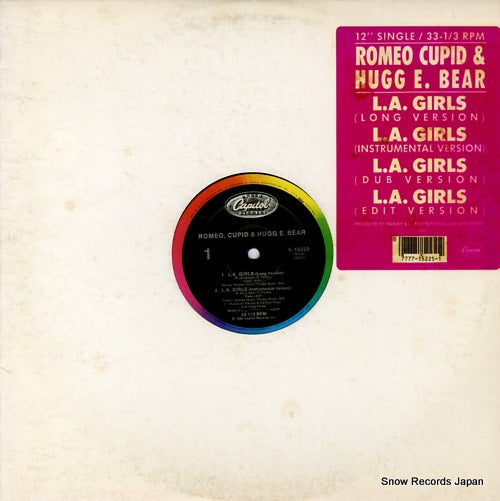 ROMEO, CUPID AND HUGG E. BEAR l.a. girls V-15225