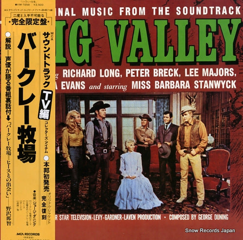 DUNING, GEORGE the big valley VIM-7258
