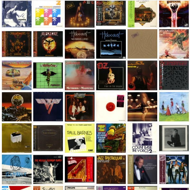 New Arrival Used Vinyl Records and CDs - April 28 2026 – Snow Records Japan