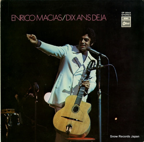 MACIAS, ENRICO dix ans deja OP-8943