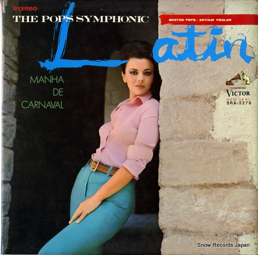 FIEDLER, ARTHUR the pops symphonic latin manha de carnaval SRA-2278
