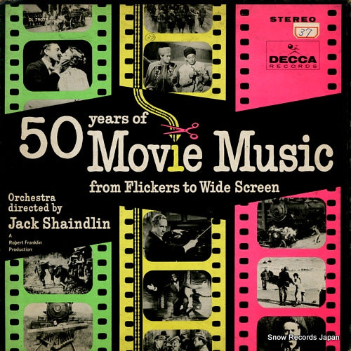 SHAINDLIN, JACK 50 years of movie music DL79079