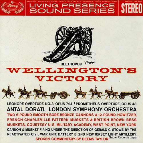 DORATI, ANTAL beethoven; wellington's victory LPS9000