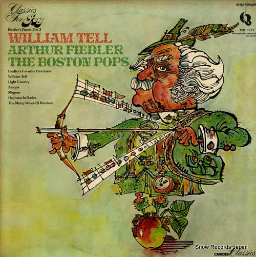 FIEDLER, ARTHUR william tell / fiedler's favorite overtures PMC7013