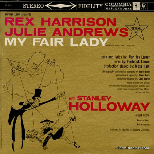 LOEWE, FREDERICK my fair lady OS2015