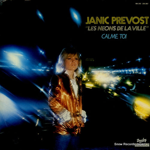 PREVOST, JANIC les neons de la ville calme toi 200.287