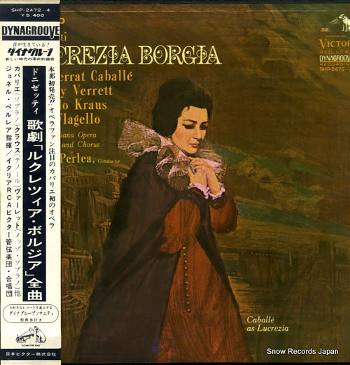 PERLEA, JONEL donizetti; lucrezia borgia SHP-2472