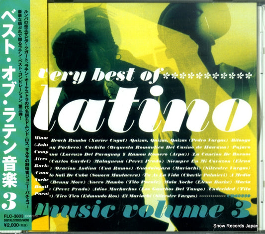 V/A very best of latino music vol.3 CD62229 / FLC3803