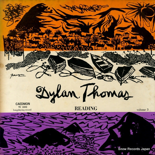 THOMAS, DYLAN reading volume 3 TC1043