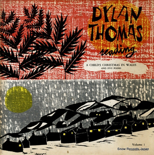 THOMAS, DYLAN a child's christmas in wales and five poems TC1002