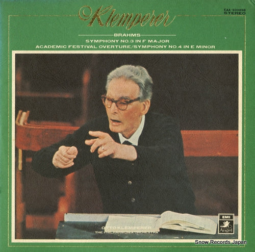 KLEMPERER, OTTO brahms; symphony no.3 EAA-93089B