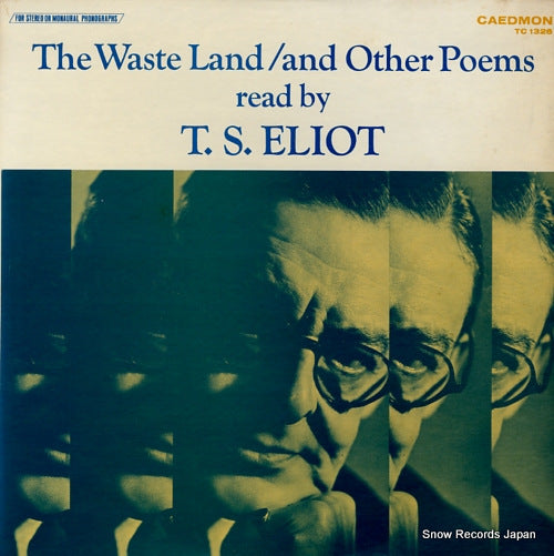 ELIOT, T.S. the waste land / and other poems TC1326