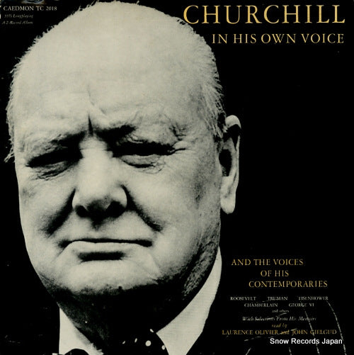 CHURCHILL, WINSTON churchill in his own voice TC2018
