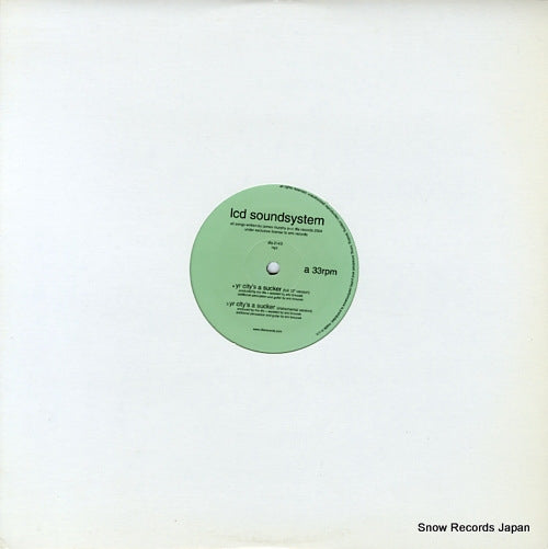 LCD SOUNDSYSTEM yr city's a sucker DFA2143