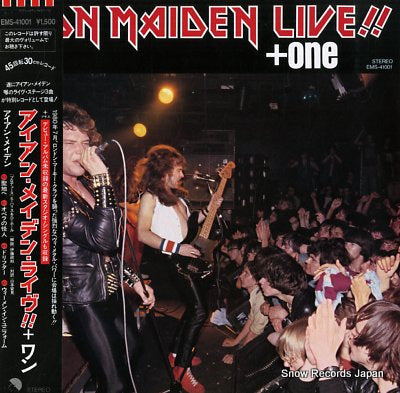 IRON MAIDEN live + one EMS-41001