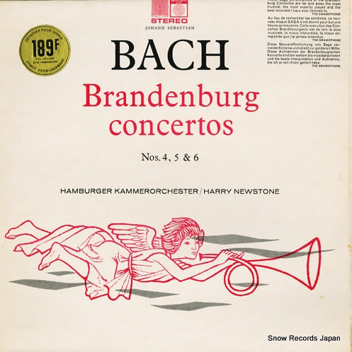 NEWSTONE, HARRY bach; brandenburg concertos no.4,5&6 XID5032