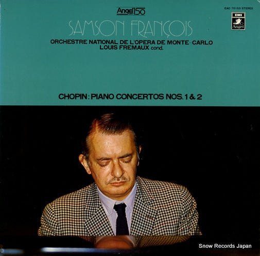 FRANCOIS, SAMSON chopin; piano concertos no.1 and 2 EAC-70153