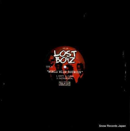 LOST BOYZ world wild bouncin / relax LBF-139