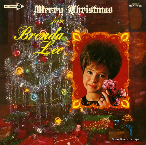 LEE, BRENDA merry christmas from brenda lee MCA-7105