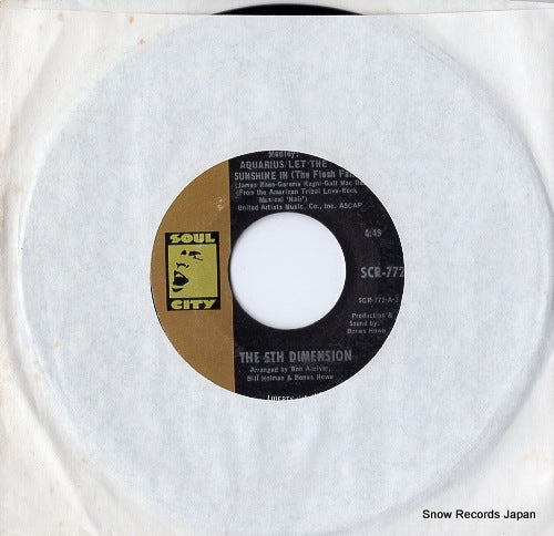 5TH DIMENSION, THE medley:aquarius / let the sunshine in / the flesh failures SCR-772