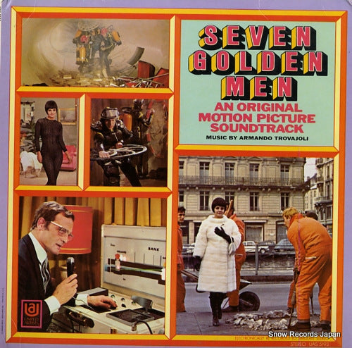 TROVAJOLI, ARMANDO seven golden men UAS5193