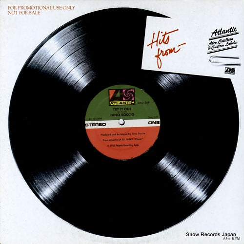 SOCCIO, GINO try it out DMD-269