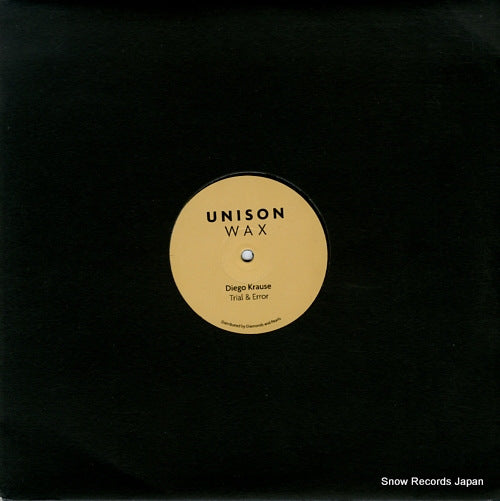 KRAUSE, DIEGO trial & error UW06