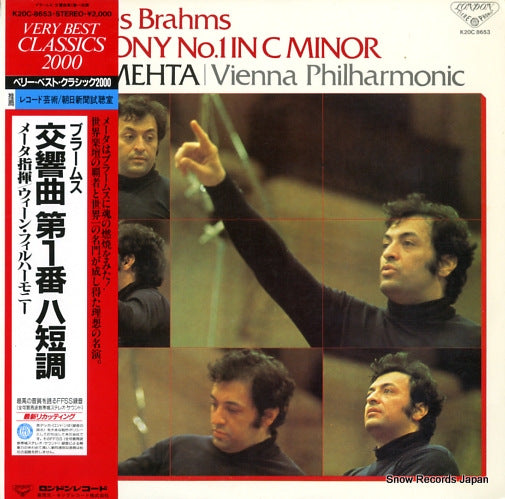 MEHTA, ZUBIN brahms; symphony no.1 K20C8653