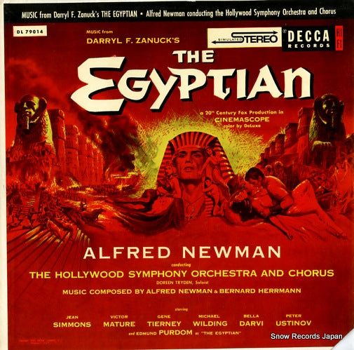 NEWMAN, ALFRED the egyptian DL79014