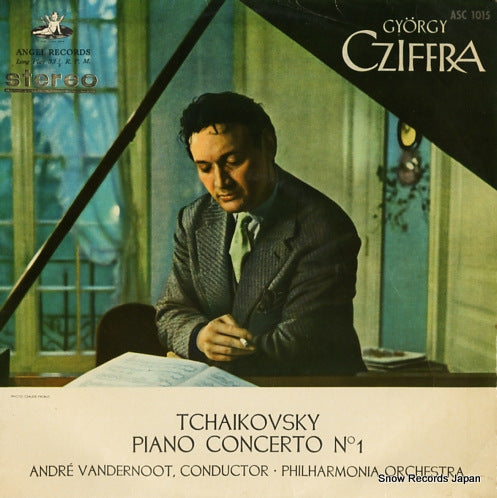 CZIFFRA, GYORGY tchaikovsky; piano concerto no.1 ASC1015