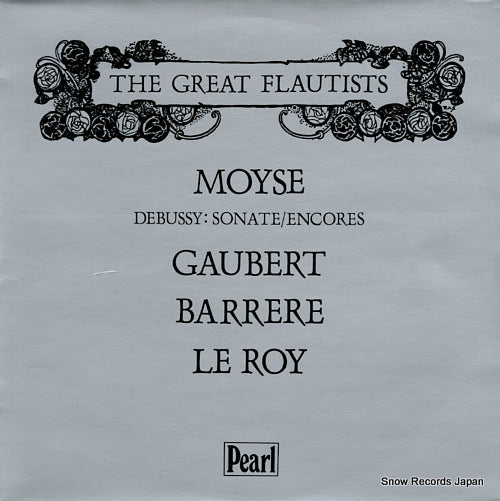 V/A the great flautists GEMM284