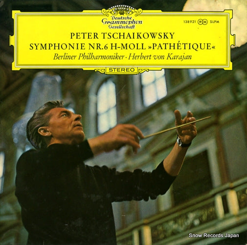 KARAJAN, HERBERT VON tschaikowsky; symphonie nr.6 h-moll "pathetique" 138921