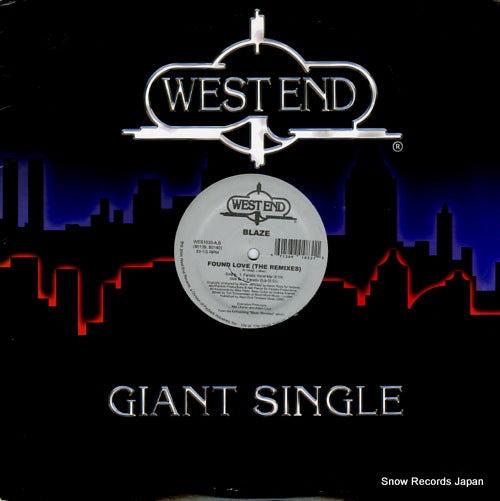 BLAZE found love (remixes) WES1033