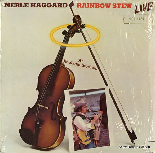 HAGGARD, MERLE live at anaheim stadium MCA-1464