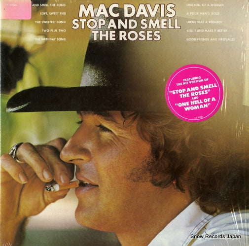 DAVIS, MAC stop and smell the roses PC32582