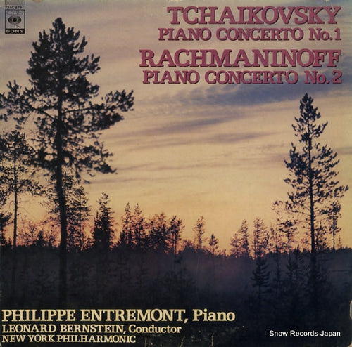 ENTREMONT, PHILIPPE tchaikovsky; piano concert no.1 23AC579