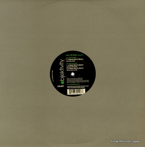 SON OF RAW a black man in space OBJ007