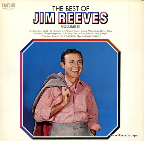 REEVES, JIM the best of jim reeves vol.iii RMP-5128(S)